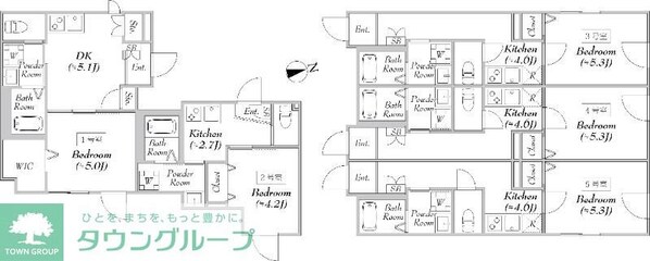 エリタージュの物件間取画像